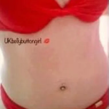 UK belly button girl